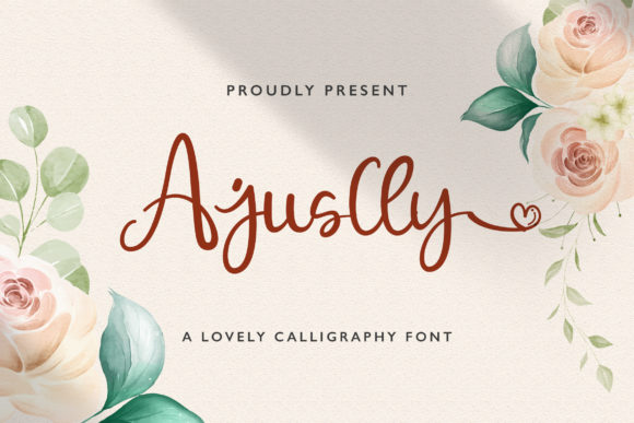 Ajuslly: A Timeless Handwritten Font