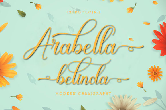 Arabella Belinda: A Classy Script Font