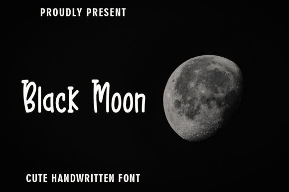 Black Moon Font: Elegant Script for Creative Makers