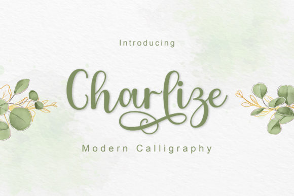 Charlize: A Handwritten Font for Elegant Design