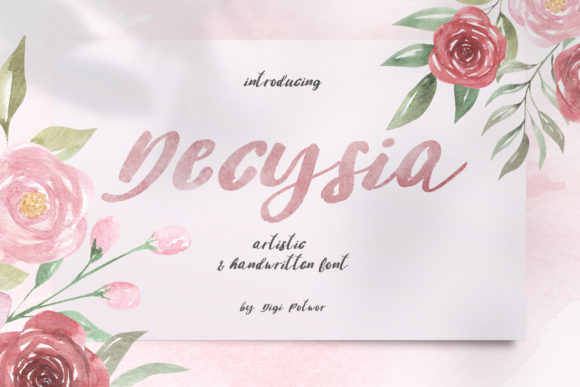 Decysia: A Timeless Script for Business Branding