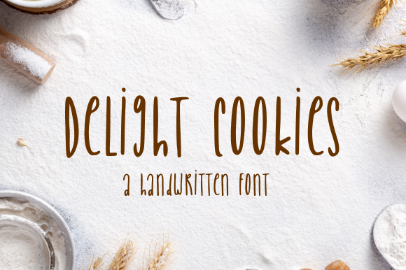 Delight Cookies: A Font That Delights