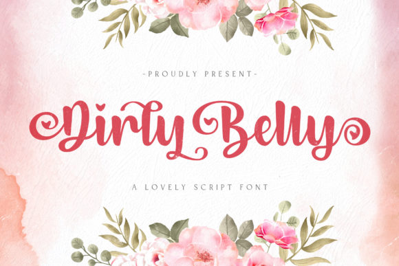Dirly Belly: A Stylish Script Font