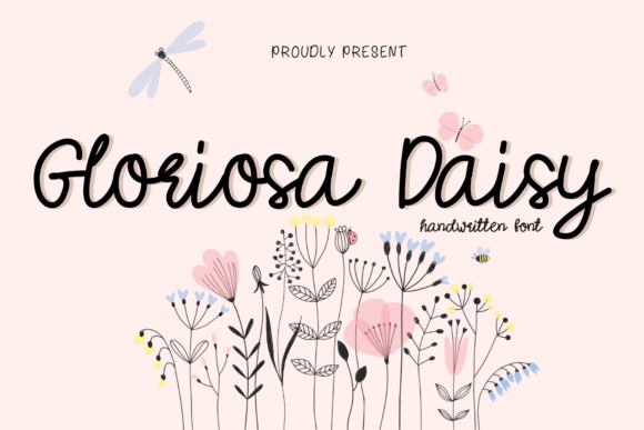 Gloriosa Daisy Font for Elegant Design