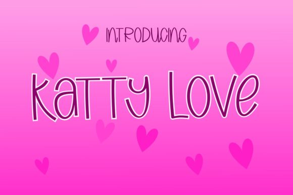 Katty Love: A Handwritten Font for Editorial Magic