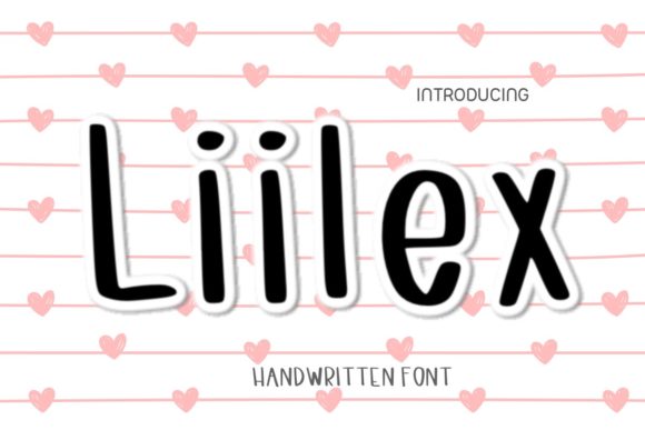 Liilex: A Cute Handwritten Font