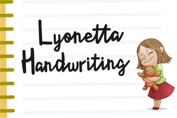 Lyonetta Handwriting: A Font for Creative Makers