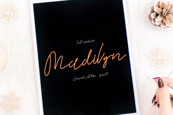 Madilyn: A Flowing Handwritten Font