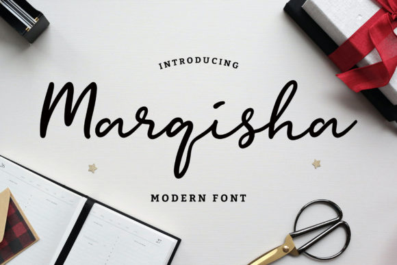 Marqisha: A Bold Handwritten Font
