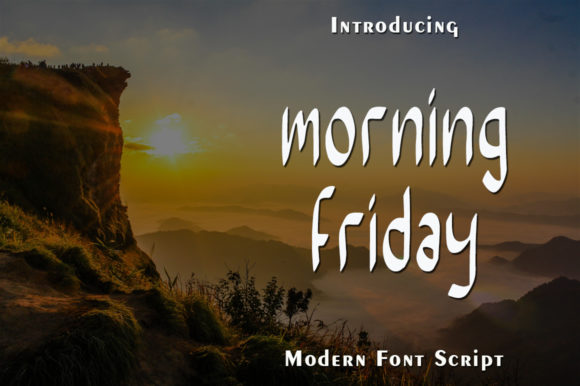 Morning Friday: A Sweet Handwritten Font