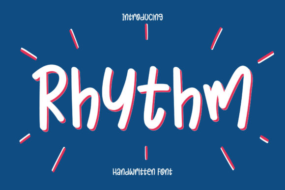 Rhythm Font: A Handwritten Typeface for Editorial Design