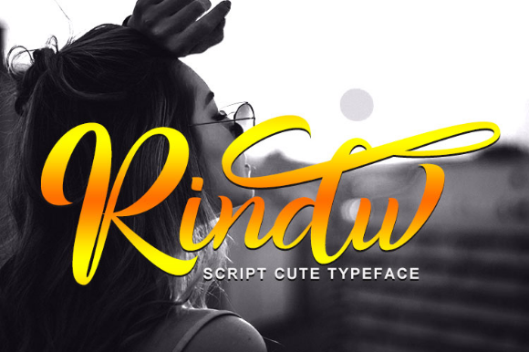 Rindu: A Flowing Handwritten Font for Web Design