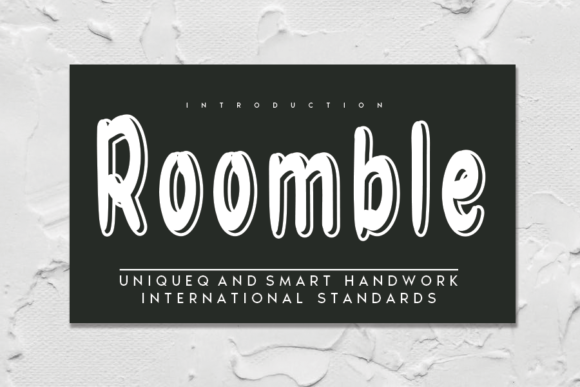 Roomble: A Friendly Font for Creative Campaigns