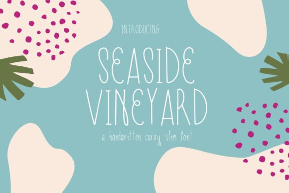 Seaside Vineyard Font for Business