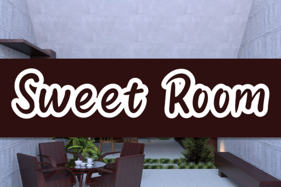 Sweet Room: A Handwritten Font for Creative Projects